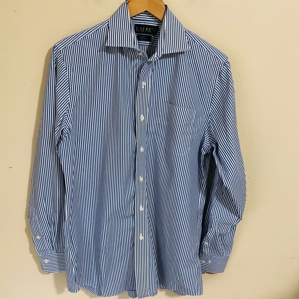 Lauren Ralph Lauren Striped Button Down